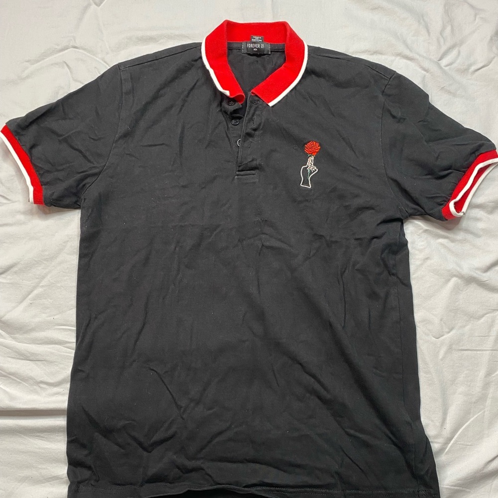 Forever 21 Polo Collard Shirt